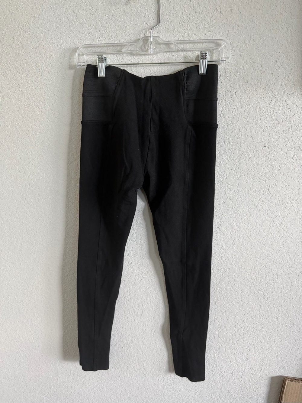 Zara Black High-Waist Sculpting Leggings